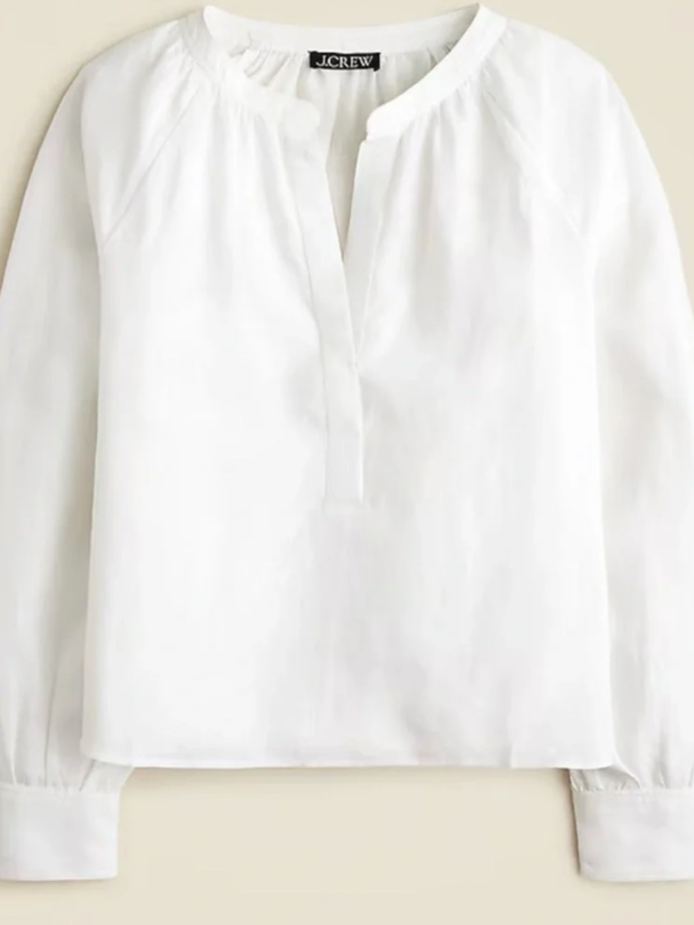 Cabana Top in Linen - Picture 2 of 4